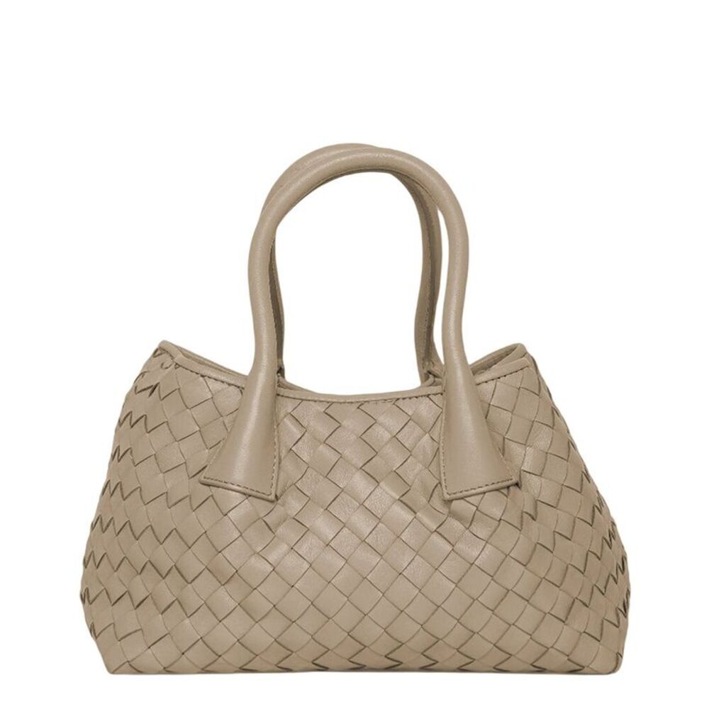 Walter Baker Alina Mini Leather Tote, White